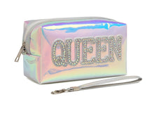 Load image into Gallery viewer, Clear Queen Cosmetics Case
