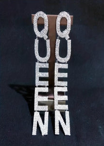 Queen Statement earrings
