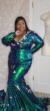 Load image into Gallery viewer, Gently Used Sequin Dress
