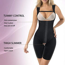 Load image into Gallery viewer, Snatched Tummy Control Shapewear Hi-waist Thigh Slimmer Full Body Shaper Open Bust
