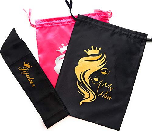 Satin Bags for Wigs