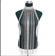 Load image into Gallery viewer, New Chain Fringe Neck Collar
