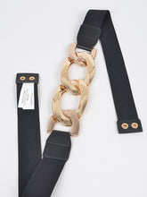 Load image into Gallery viewer, Black Chain Buckle Plus Belt
