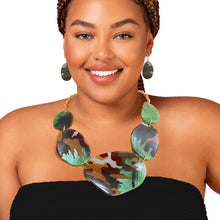 Load image into Gallery viewer, Camo Dipped Necklace Set
