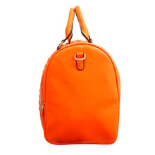 Load image into Gallery viewer, Bright Orange Side Pocket Duffel
