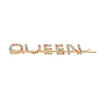 Load image into Gallery viewer, Multi Color QUEEN Bobby Pin
